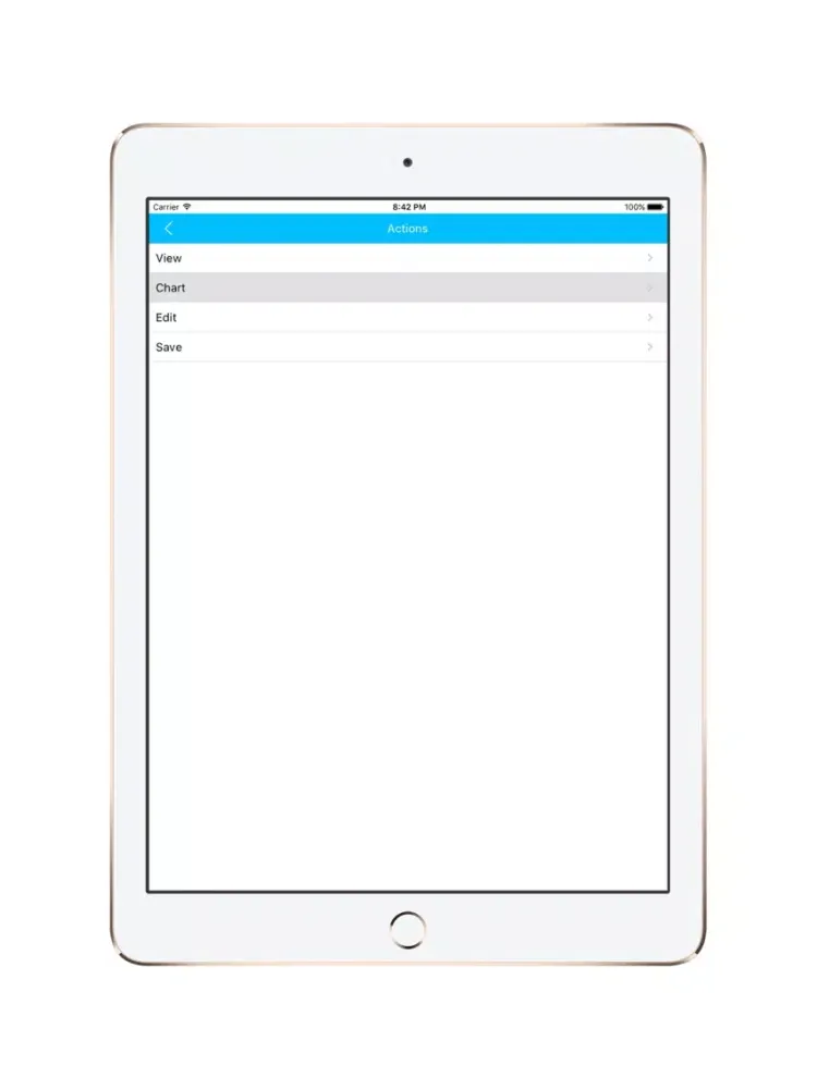 ภาพหน้าจอของ Business Intelligence XE iPad 