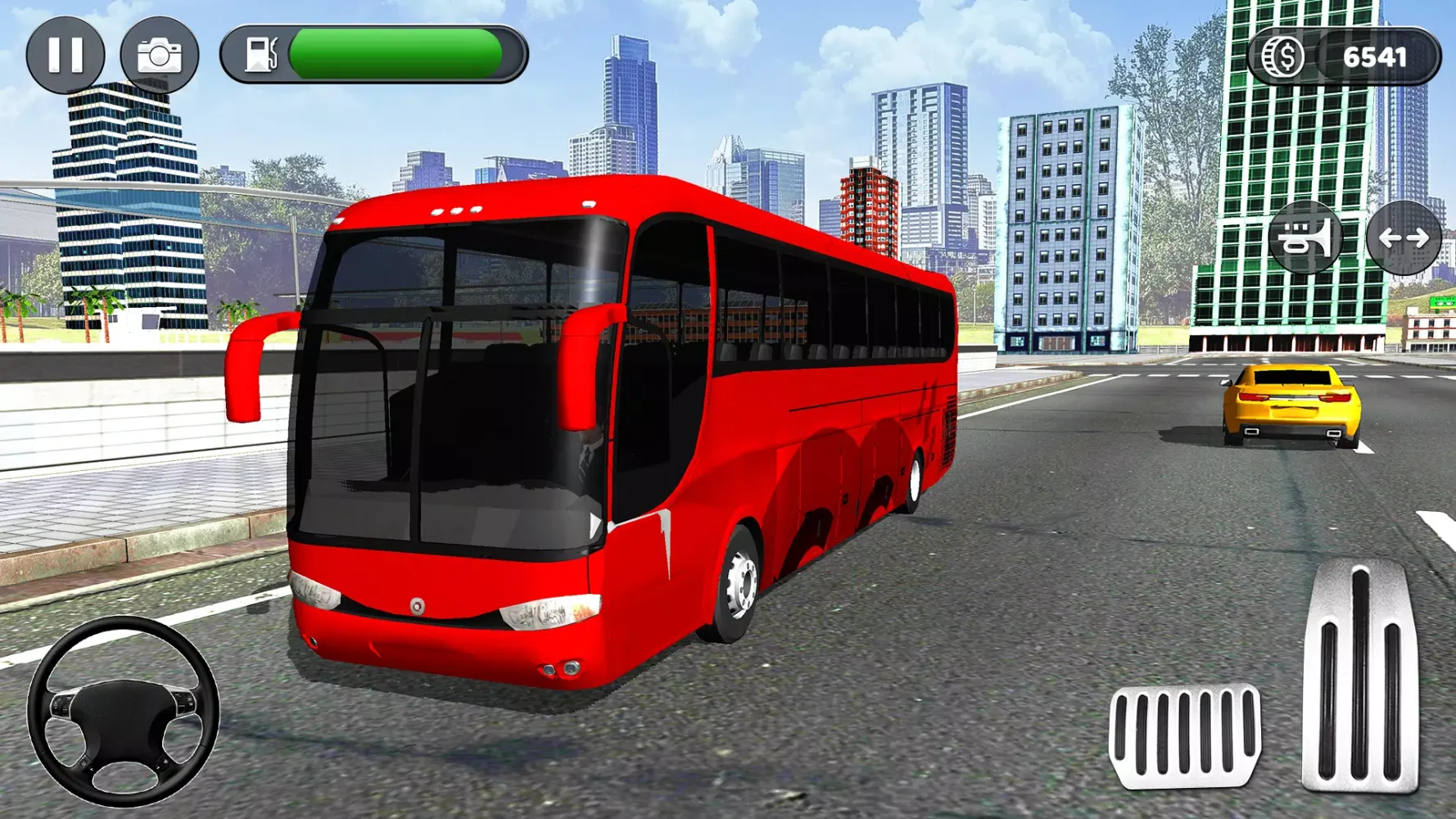 City Coach Simulator Bus Game应用截图