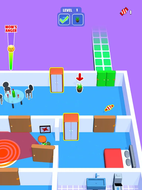 ภาพหน้าจอของ Busy Mom 3D iPad 