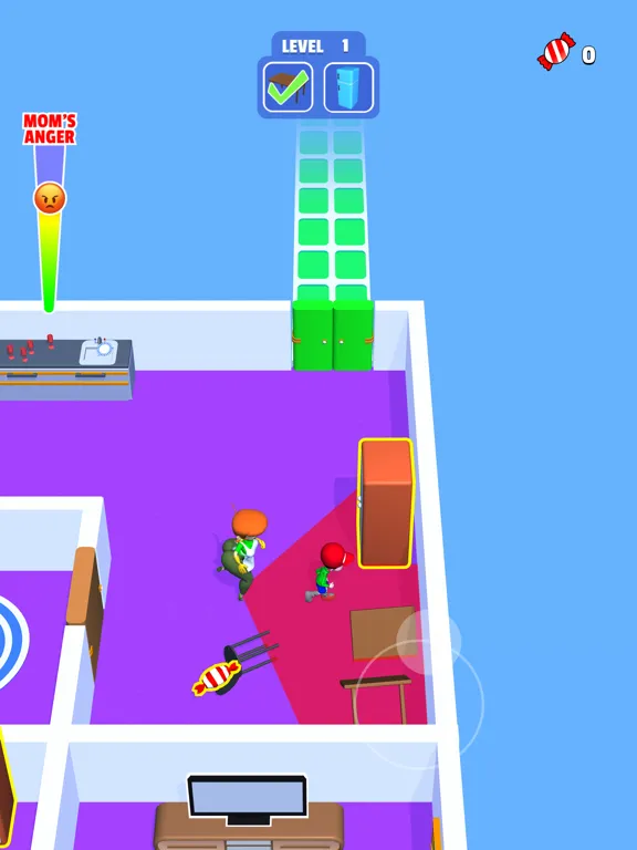 ภาพหน้าจอของ Busy Mom 3D iPad 