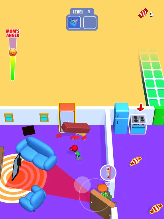 ภาพหน้าจอของ Busy Mom 3D iPad 