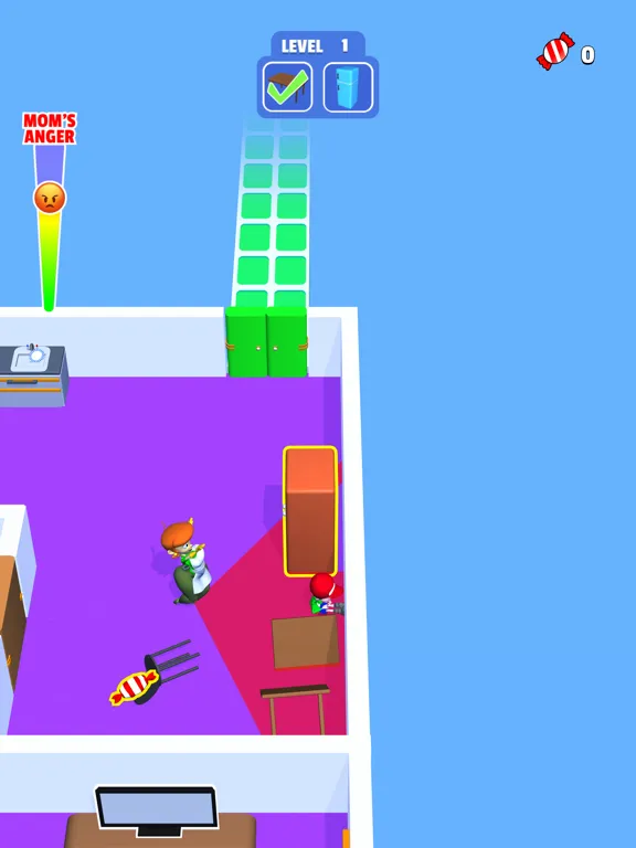 ภาพหน้าจอของ Busy Mom 3D iPad 