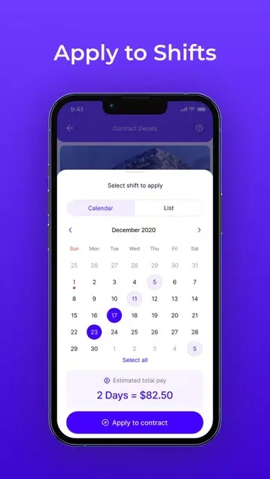 Tangkapan layar Busy App