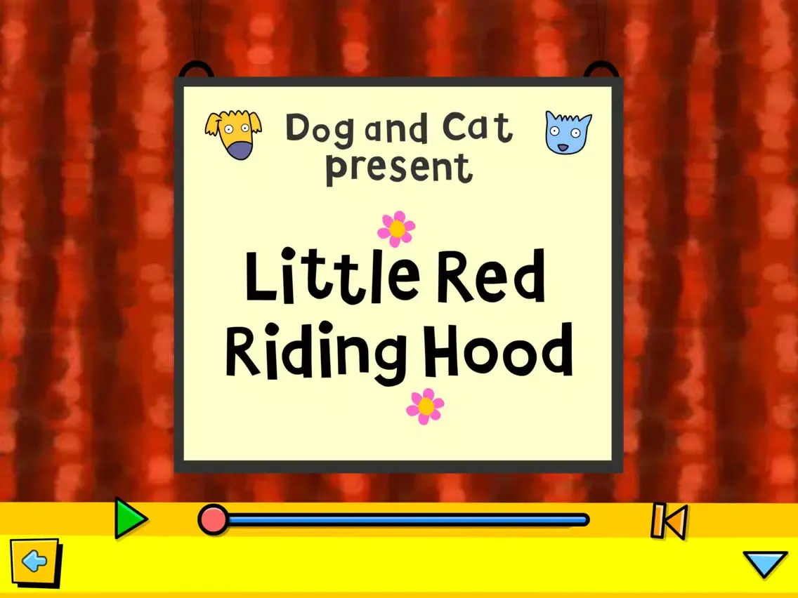Little Red Riding Hood presented by Dog and Cat iPad  スクリーンショット