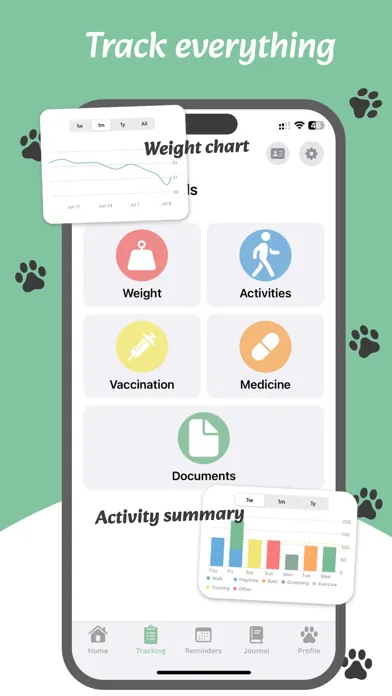 Скриншоты Pet Health Tracker & Reminders