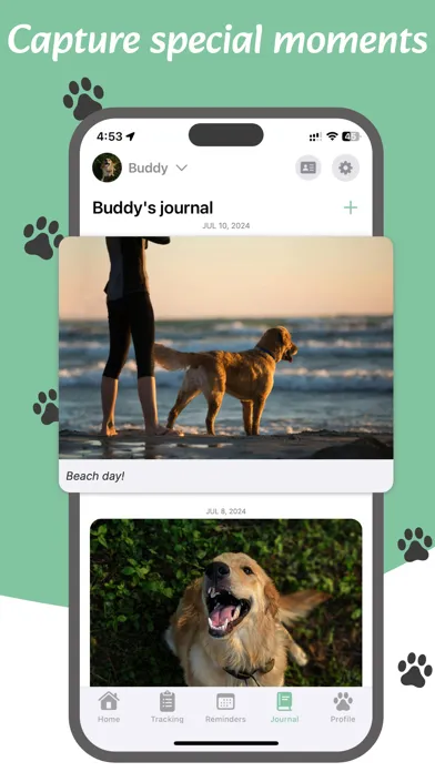Скриншоты Pet Health Tracker & Reminders