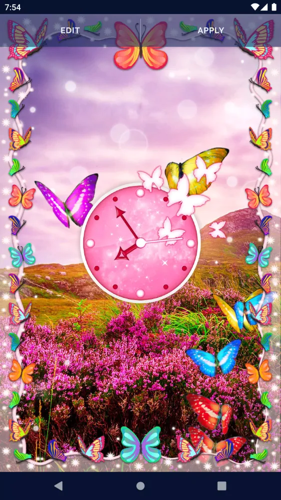 Butterfly Flowers Wallpapers Screenshots
