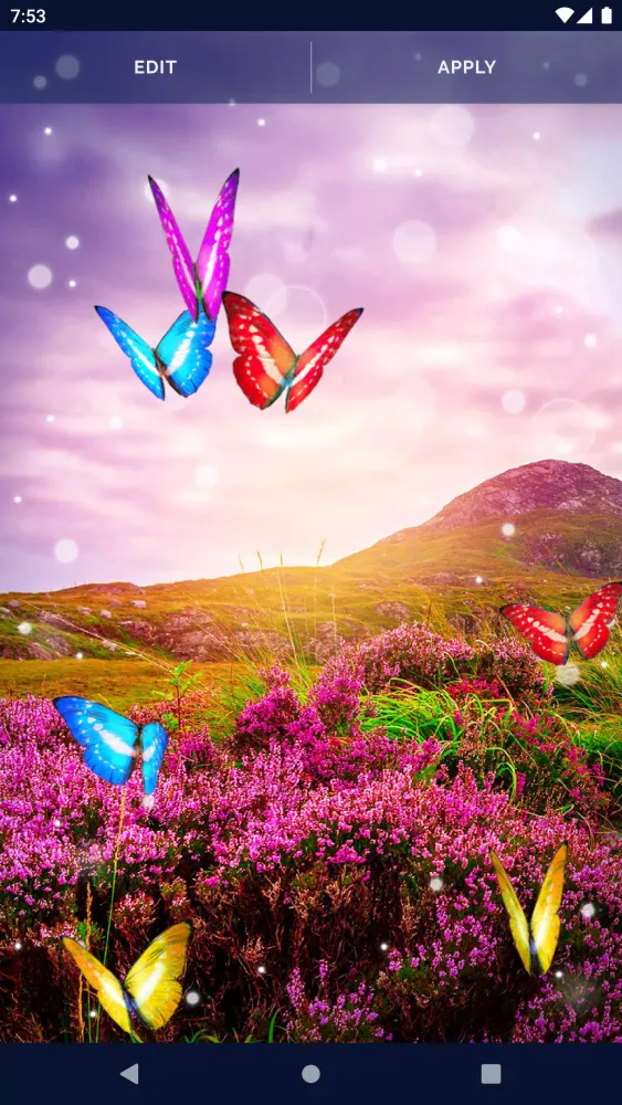 Butterfly Flowers Wallpapers Screenshots