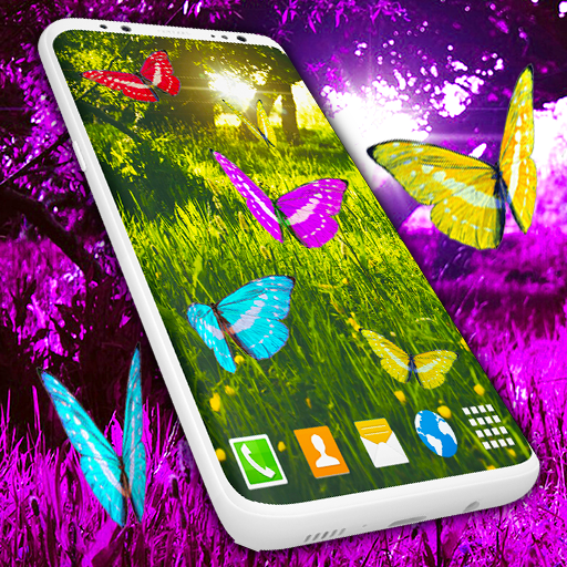 Butterflies Forest Wallpaper Butterflies Forest Wallpaper