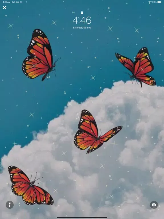 Butterfly Wallpapers Art iPad  스크린샷