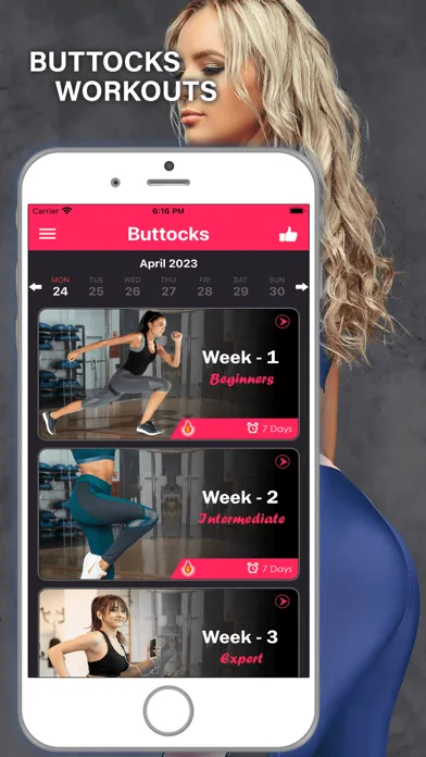 Butt Legs Workout for Buttocks Screenshots