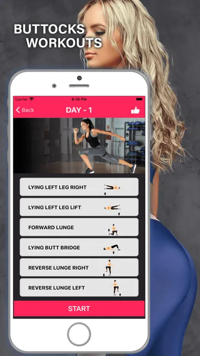 Butt Legs Workout for Buttocks Screenshots