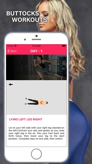 Butt Legs Workout for Buttocks Screenshots