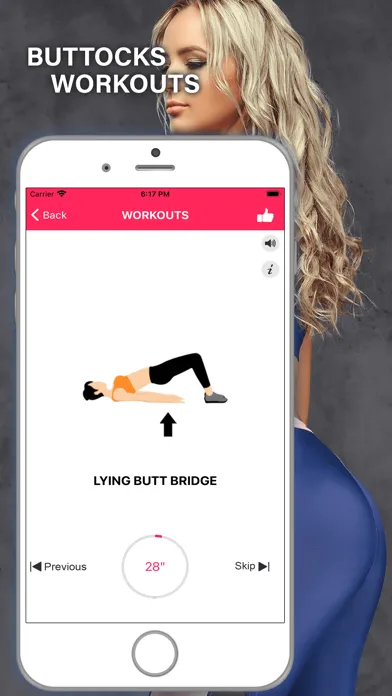 Butt Legs Workout for Buttocks Screenshots