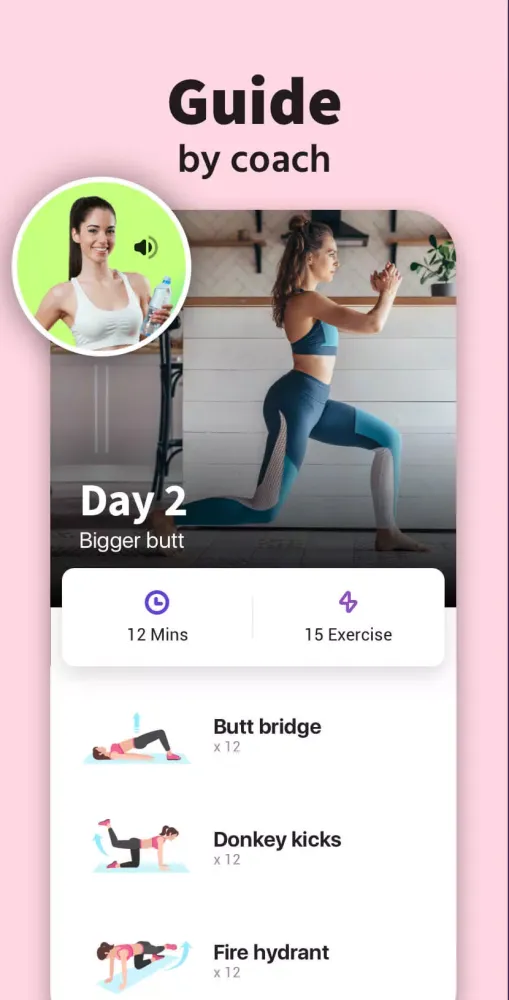 Buttocks Workout - Butt & Leg Screenshots
