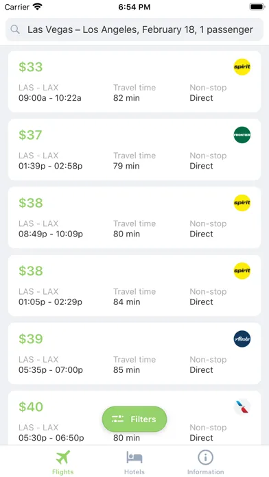 Ảnh chụp màn hình của Cheap flights, airline tickets