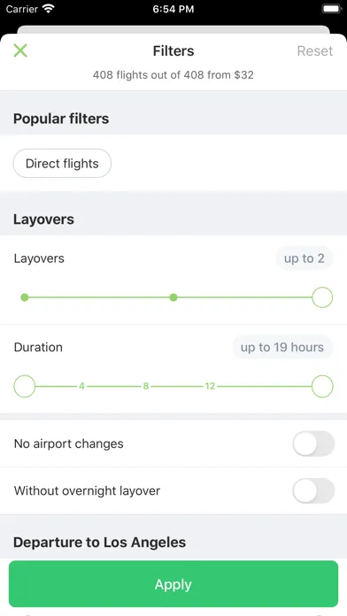 Ảnh chụp màn hình của Cheap flights, airline tickets