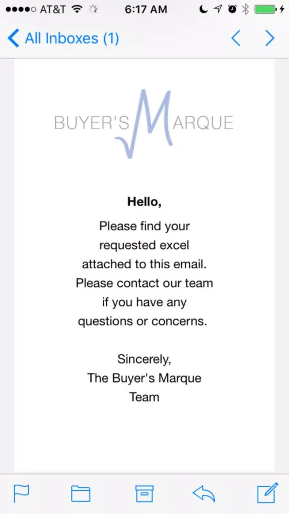 Captures d'écran de Buyer's Marque