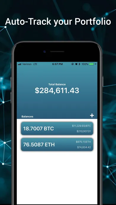 Zrzuty ekranu WalletChain - Crypto Tracker