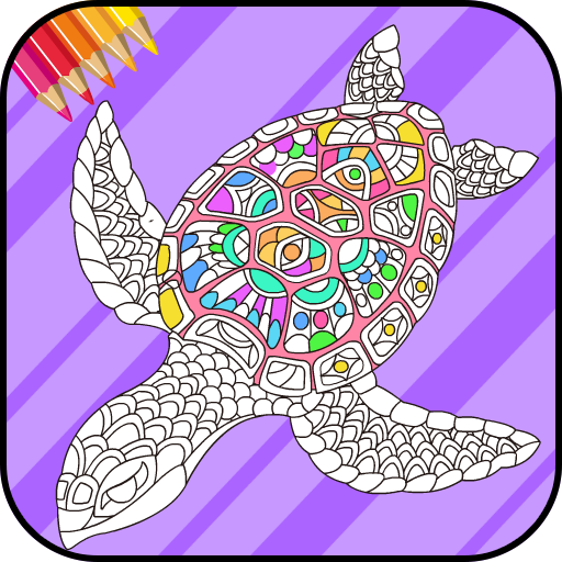 Animal Mandalas Coloring Book