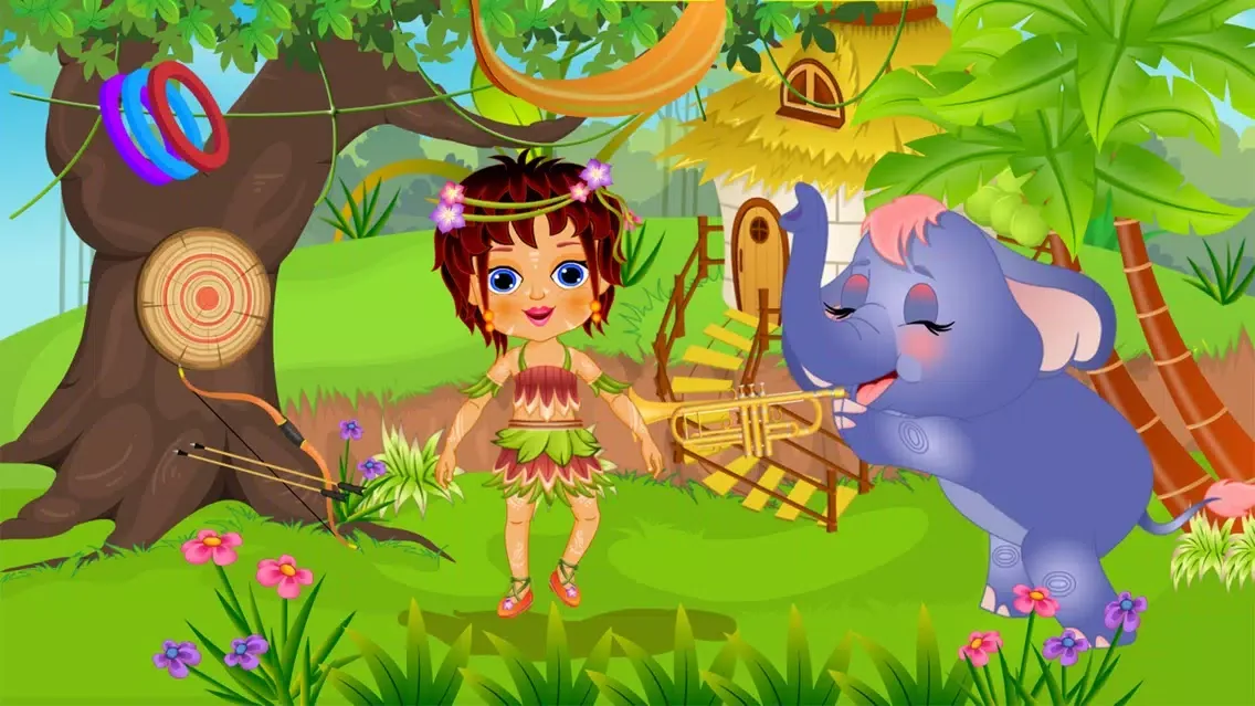Caring Baby Elephant Screenshots