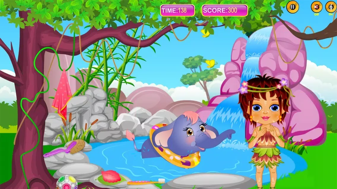 Caring Baby Elephant Screenshots