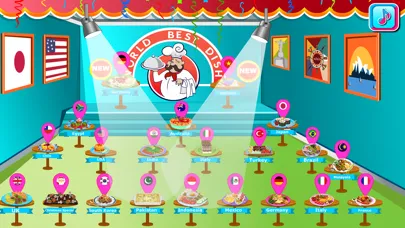 Ảnh chụp màn hình của Cooking Game World Best Recipe