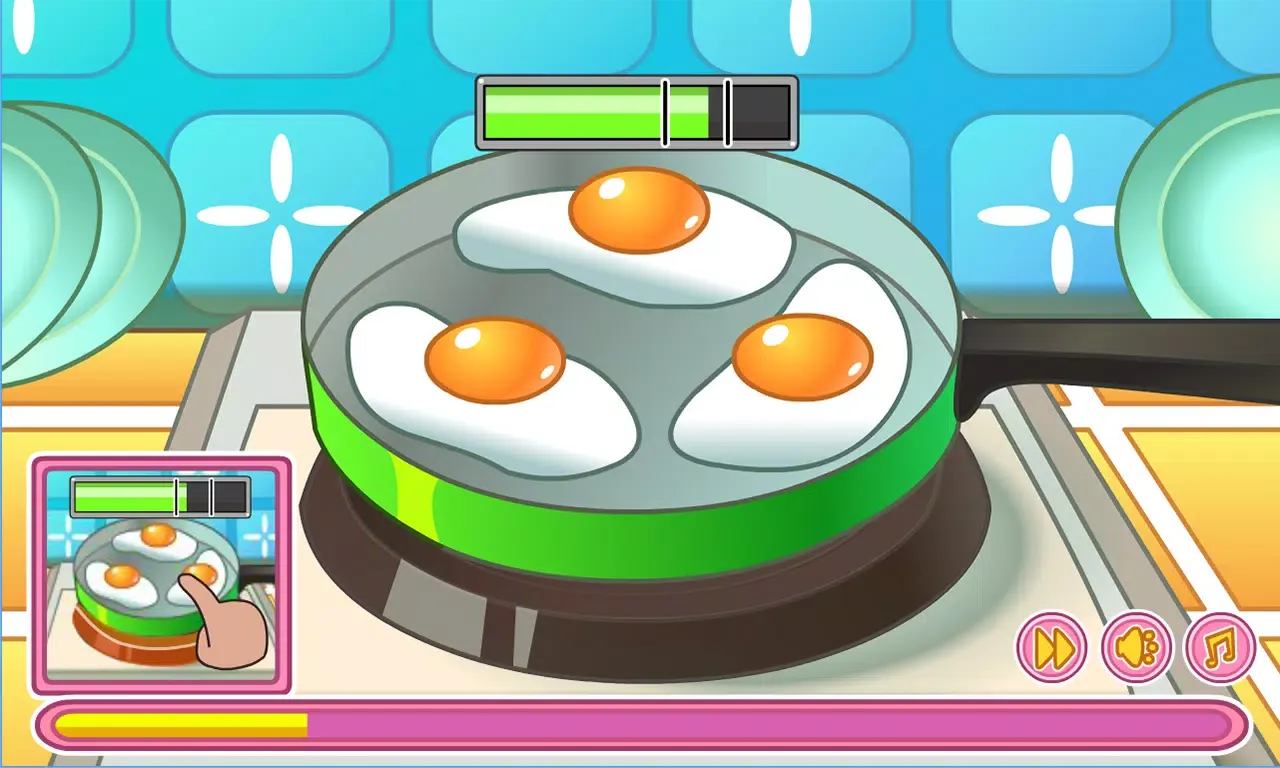 Screenshot di Cooking Game - Breakfast