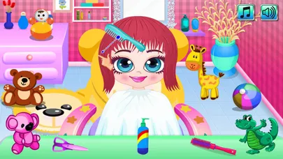 Emily Goes to Hair Salon Game Screenshots