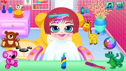 Emily Goes to Hair Salon Game Screenshots