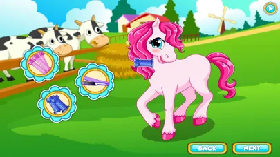 Captures d'écran de Horse Games Pet Care Salon