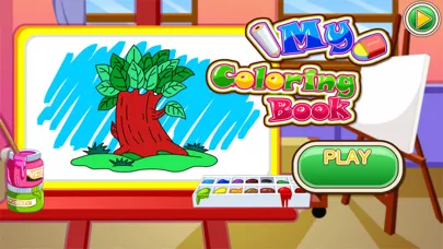 My Coloring Pages Book Game 스크린샷