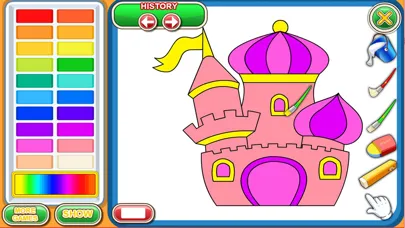 My Coloring Pages Book Game 스크린샷