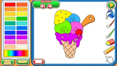 My Coloring Pages Book Game 스크린샷