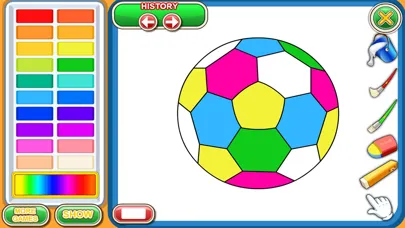 My Coloring Pages Book Game 스크린샷