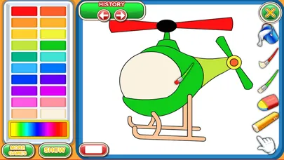 My Coloring Pages Book Game 스크린샷