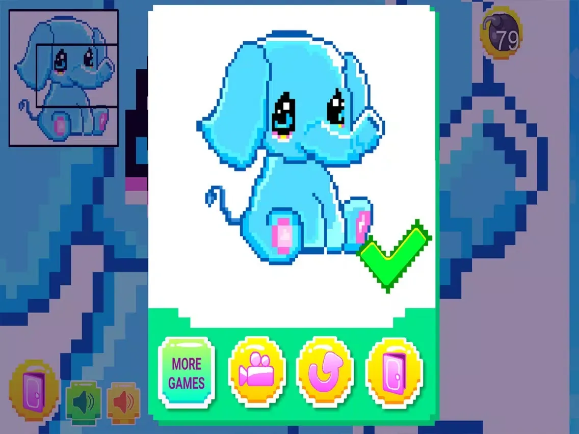 Screenshot di Pixel Arts Color By Numbers iPad 
