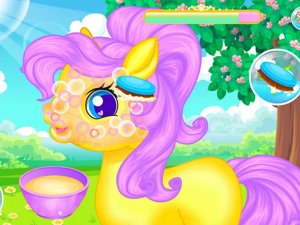Pony Grooming Salon iPad 应用截图