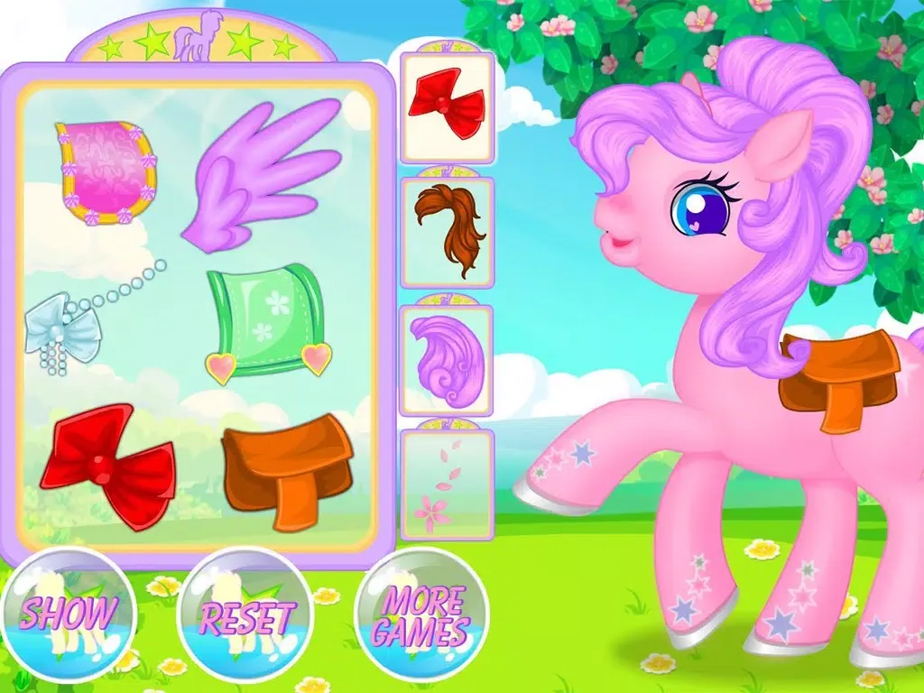 Pony Grooming Salon iPad 应用截图
