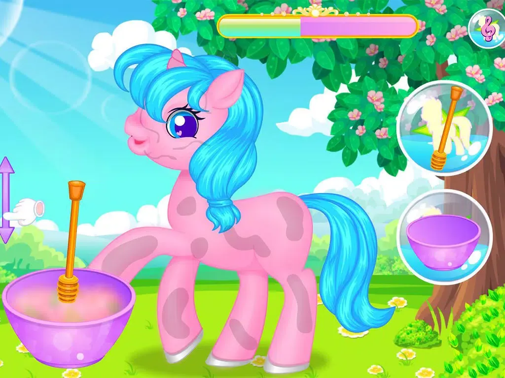 Pony Grooming Salon iPad 应用截图