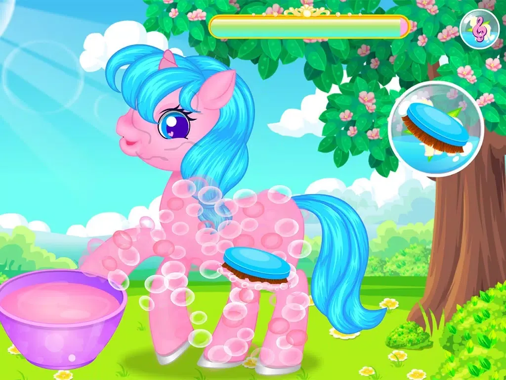 Pony Grooming Salon iPad 应用截图