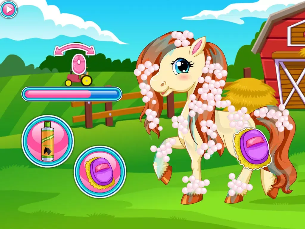 تصاویر Pony Hair Salon Games and Dress Up iPad 