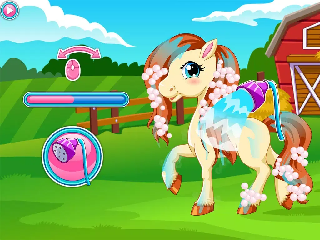 تصاویر Pony Hair Salon Games and Dress Up iPad 