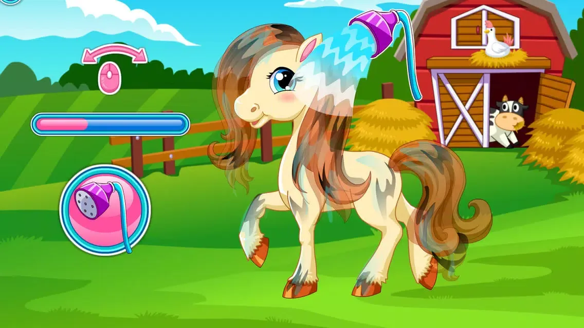 تصاویر Pony Hair Salon Games and Dress Up