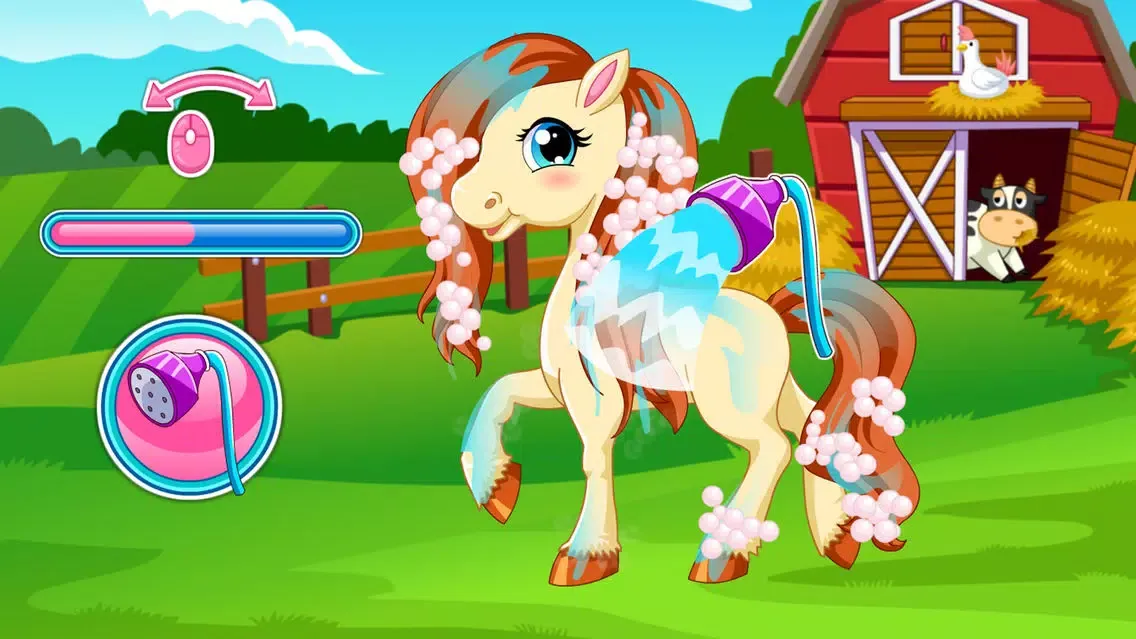 تصاویر Pony Hair Salon Games and Dress Up
