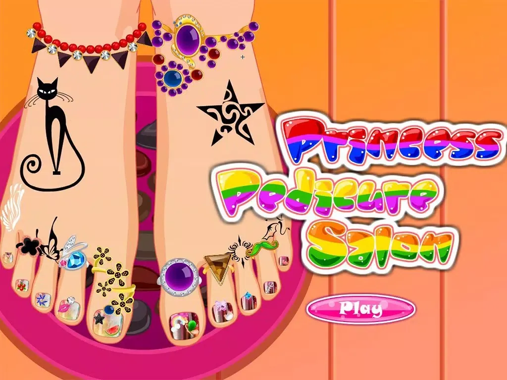 Princess Pedicure Salon - Nail art decoration game iPad  स्क्रीनशॉट