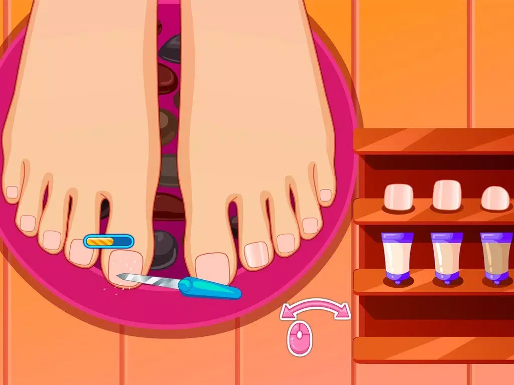 Princess Pedicure Salon - Nail art decoration game iPad  स्क्रीनशॉट