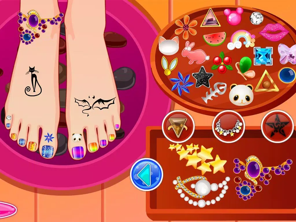 Princess Pedicure Salon - Nail art decoration game iPad  स्क्रीनशॉट