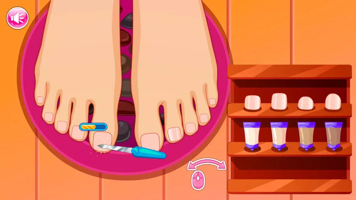 Princess Pedicure Salon - Nail art decoration game स्क्रीनशॉट