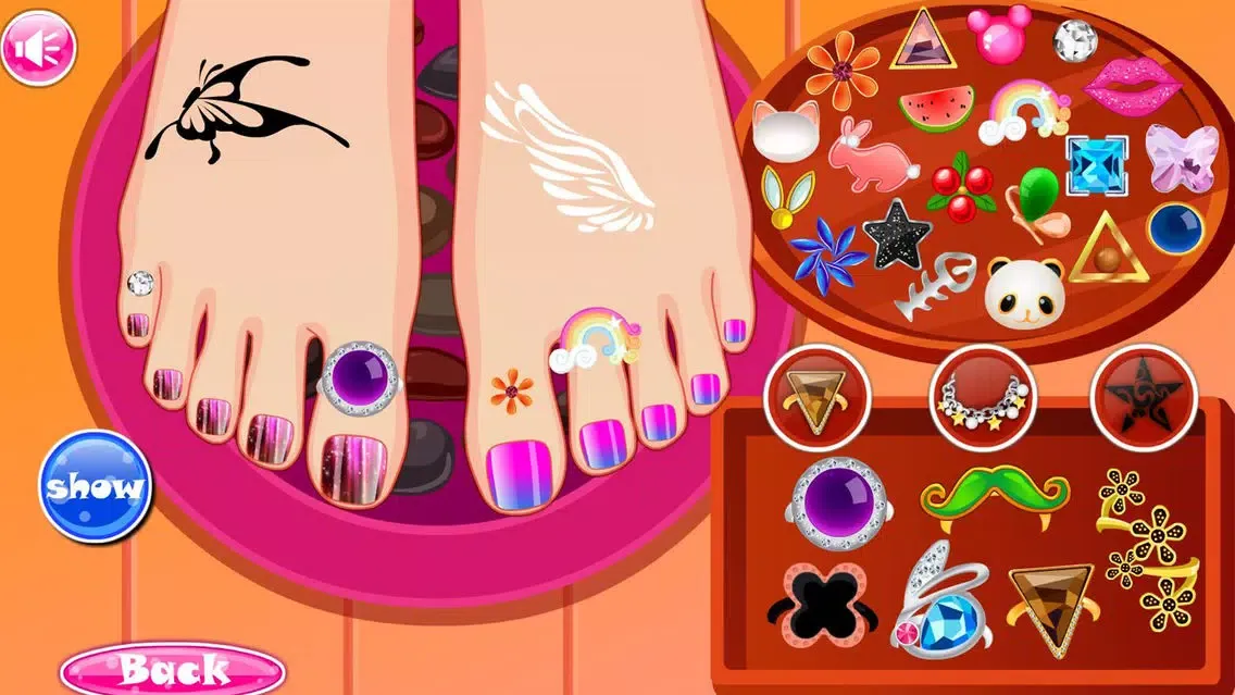 Princess Pedicure Salon - Nail art decoration game स्क्रीनशॉट